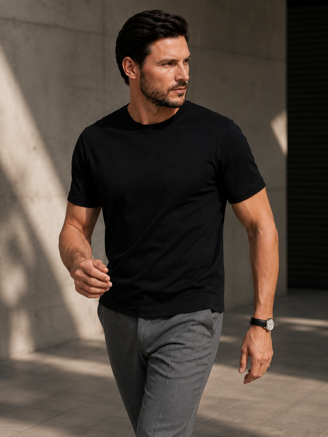 Camiseta Pima- Preto